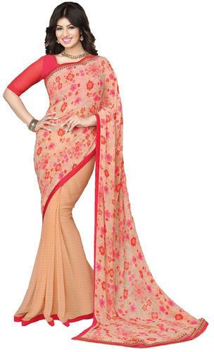 Traditional Design Georgette Saree, Occasion : Casual Wear, Party Wear