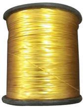 Gold Zari Threads, for Weaving, Technique : Twisted