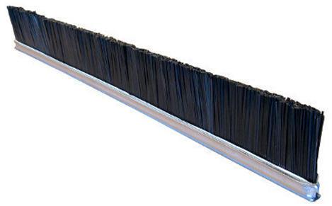RS PRO RS PRO Black Aluminium, Nylon Brush Strip, 60mm