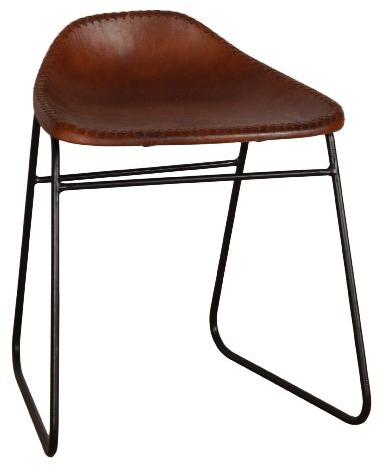 Iron Polished Brown bar chair, Feature : Attractive Designs, Fine Finishing, Good Quality, Perfect Shape