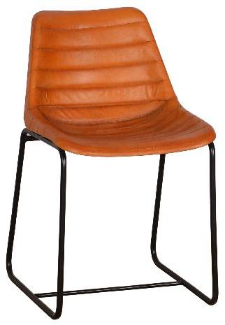 Leather bar chair 02
