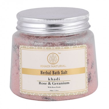 Rose and Geranium With Rose Petals Bath Salt