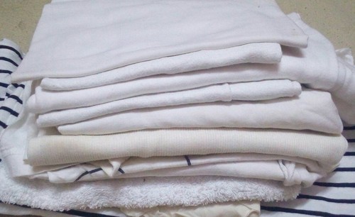 White Hosiery Cotton Wipper, for Industrial, Feature : Light Weight, Shrink Resistance, Smooth Texture