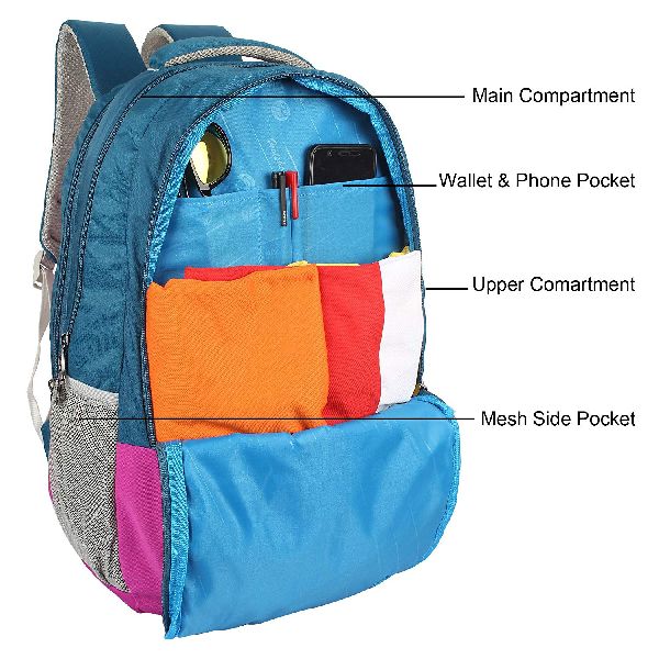 Hotshot Polyester 25-30 Liters School, Collage and Casual Backpack at ...