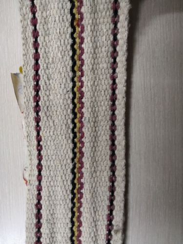 Strips White Cotton Niwar, Width : 2.5 Inches