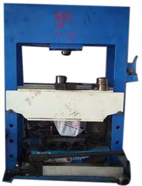 Dhruv Mild Steel H Frame Hydraulic Press, Voltage : 220 V