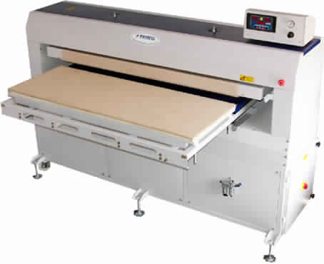 Flat type heat press