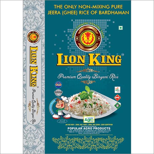 Lion King 10 Kg Kaima Rice, Color : White