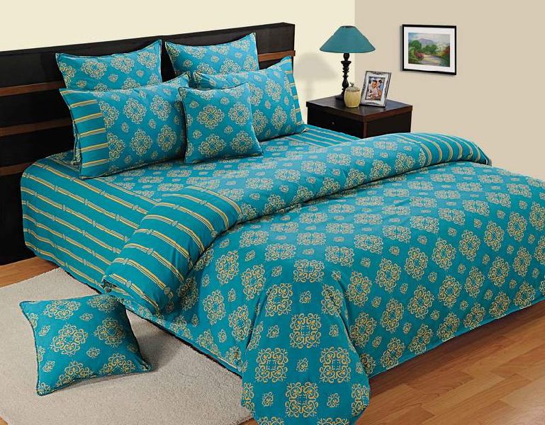 Aqua Duvet Cover Pillowcase