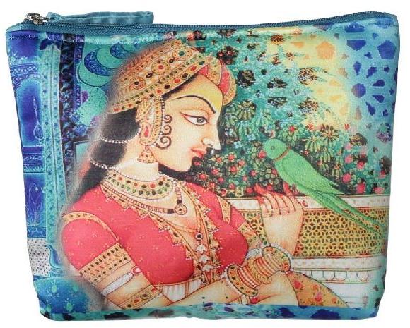 Art Zip Pouch Purse Handbag