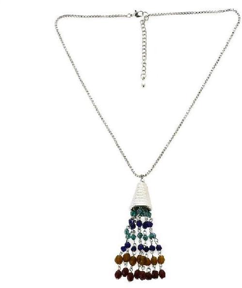 ShalinIndia Colorful Beaded Necklace