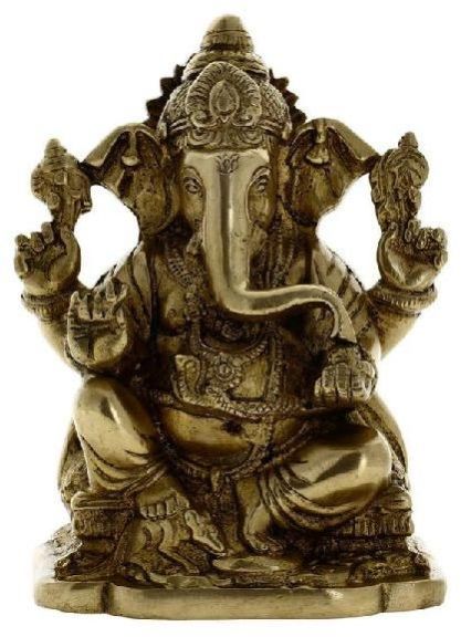 ShalinIndia Decor Ganesha Sculpture Sitting Posture