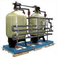 100-1000kg Electric Industrial Water Softener, Voltage : 220V