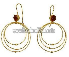 Gold Plated Earrings, Occasion : party Wear