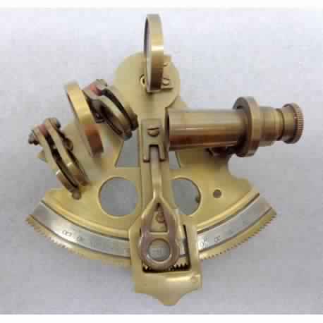 Brass Polished Sextant