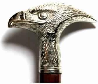 Eagle handle walking stick
