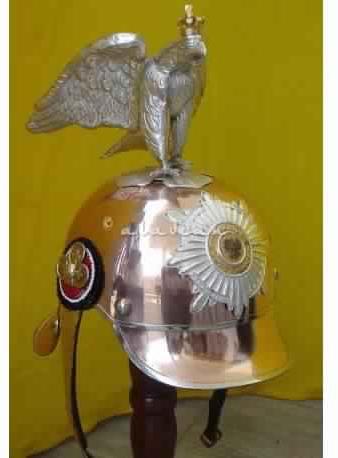 Eagle Spike Brass Pickelhaube Helmet
