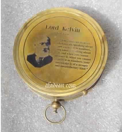 Lord Kelvin Sundial Compass