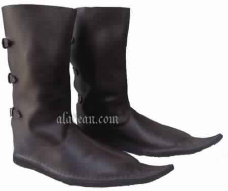 Medieval Footwear Long Boot