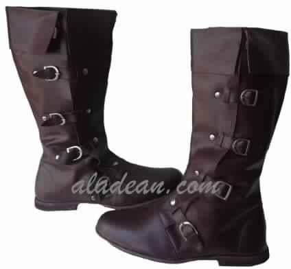 Riding Style Boots Reenactment Leather boots