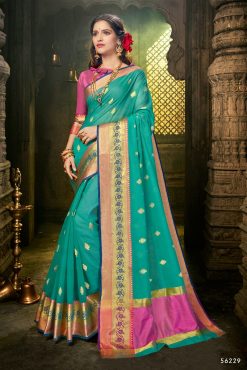 Embroidered 56229 Devanshi Saree, Occasion : Party Wear