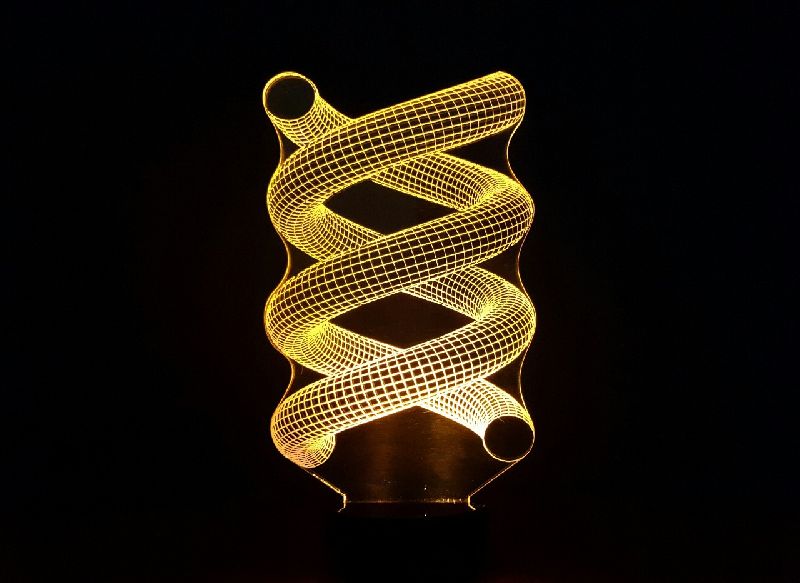 DNA 3D Illusion Lamp