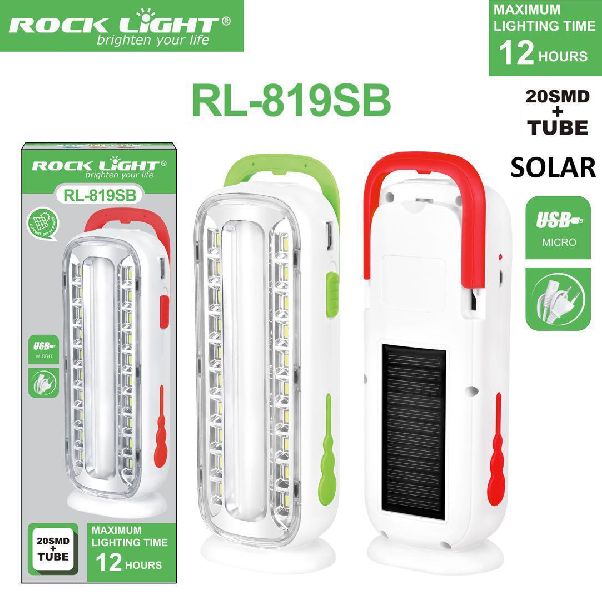 RL 819SB Solar LED Emergency Light, for Home, Size : Multisizes