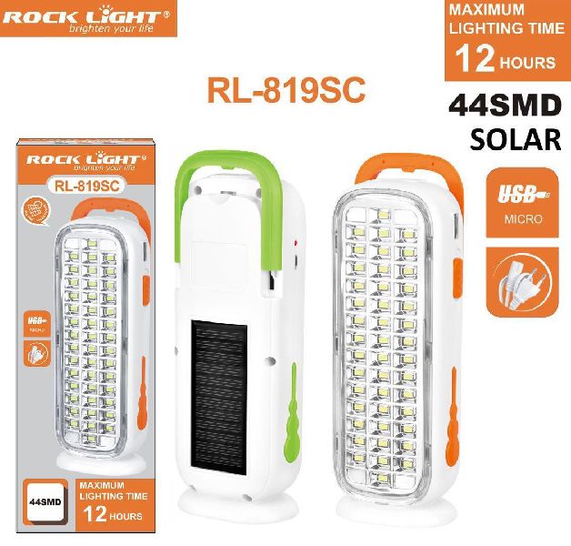 RL 819SC Solar LED Emergency Light, for Home, Home