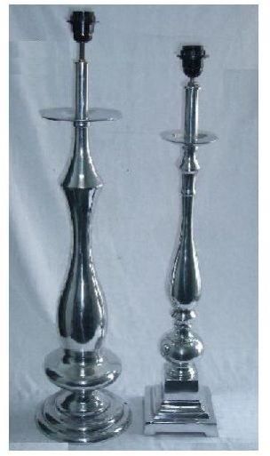 Polish Tall Aluminium Lamps