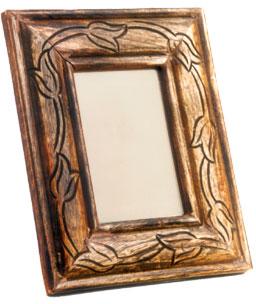 Antique Finish Wooden Photo Frame