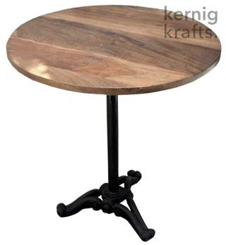 Wooden Iron Outdoor Table