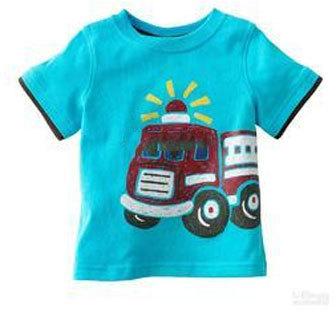 Cotton Printed Kids T-Shirt, Sleeve Style : Short Sleeve