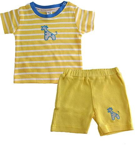 Cotton Kids Yellow Baba Suit, Feature : Anti-Wrinkle, Comfortable