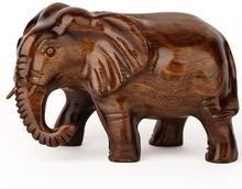 Minervacarve wooden elephant, Feature : India