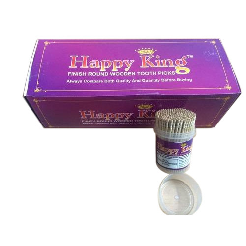 Wooden Toothpick (HAPPY KING)