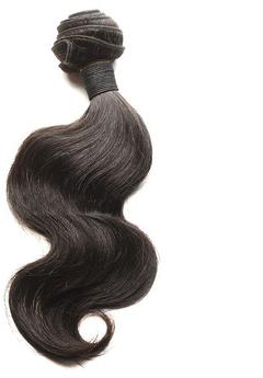 Indian human hair weft good product, Color : 1b Natural Black
