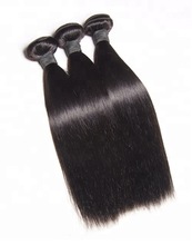 100g-110g mongolian remy hair, Style : Silky Straight Wave