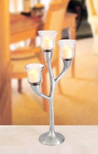 Aluminum candle holder mat finish, for Weddings, Size : H.630x W.15 CM