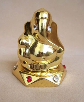 Gold Plated Ganesh