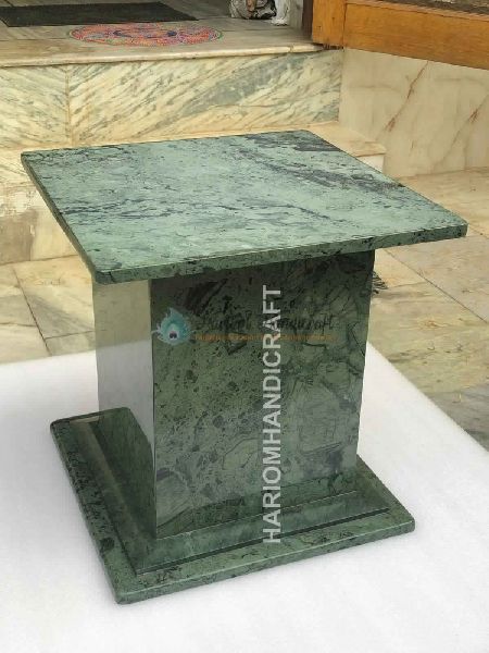 Green Marble Table Top Stand