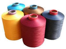 Dyed polyester yarn, Packaging Type : Carton, Corrugated Box