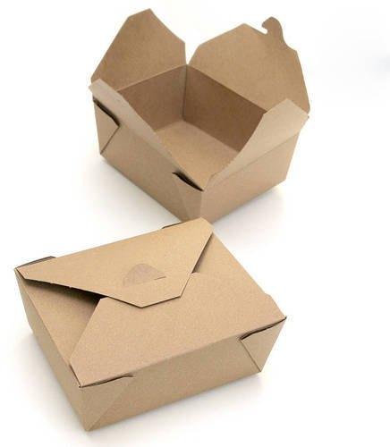 Food Packaging Carton, Color : Brown
