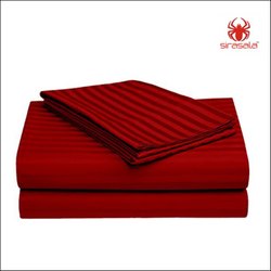 Sirasala Cotton Silk Simple Bed Sheets,, Pattern : Plain