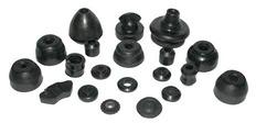 Natural rubber parts, Shape : Round, Cone, Cylindrical