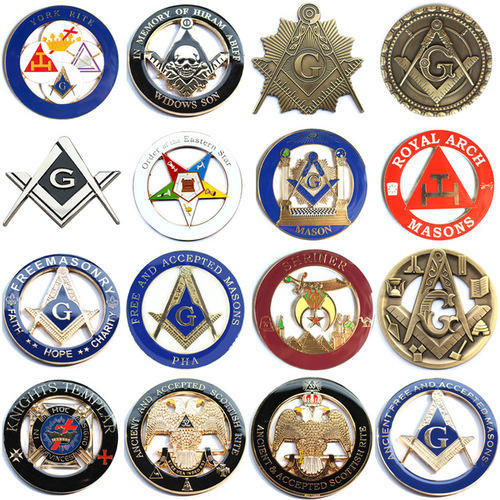 Plain and Debossed Mini Badges