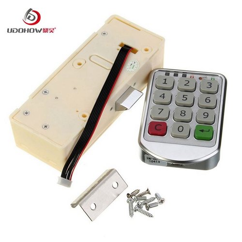 Udohow Digital Electric Keypad Cabinet Lock