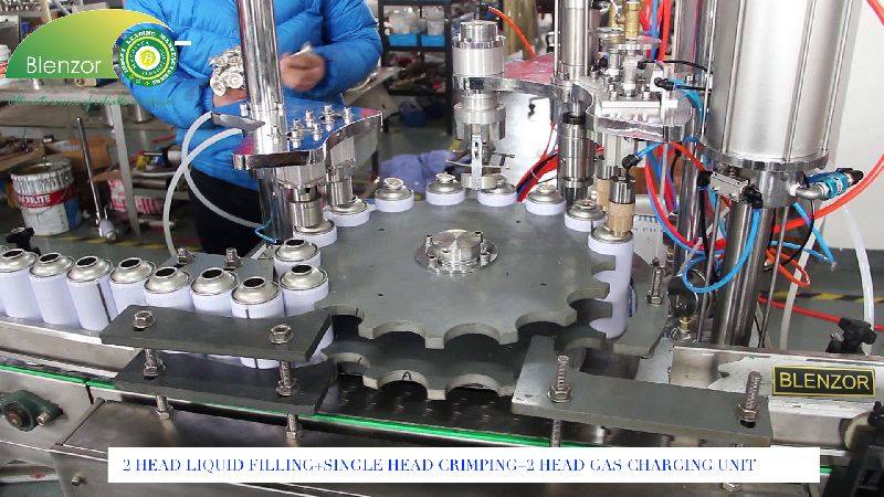 Aerosol Filling Machine