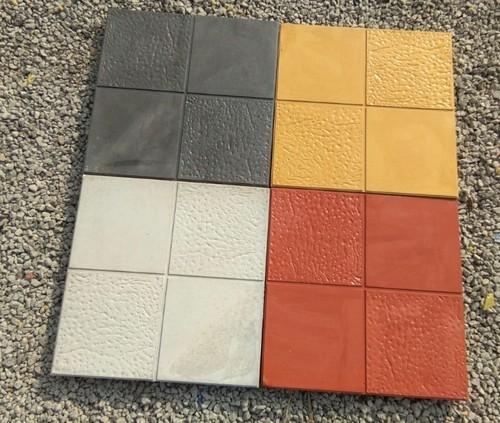 ROYAL Parking Tiles, Feature : Glassy finish, Rainbow colours