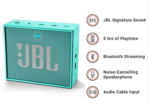 Как подключить jbl go к компьютеру Portable Wireless Bluetooth Speaker, Weight : 130 g, INR 1,950 / Piece by Omni G