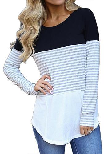 Ladies Full Sleeve Round Neck T-Shirts, Size : M, XL